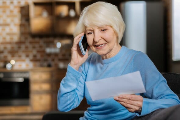 A woman questioning if Social Security Income is taxable.