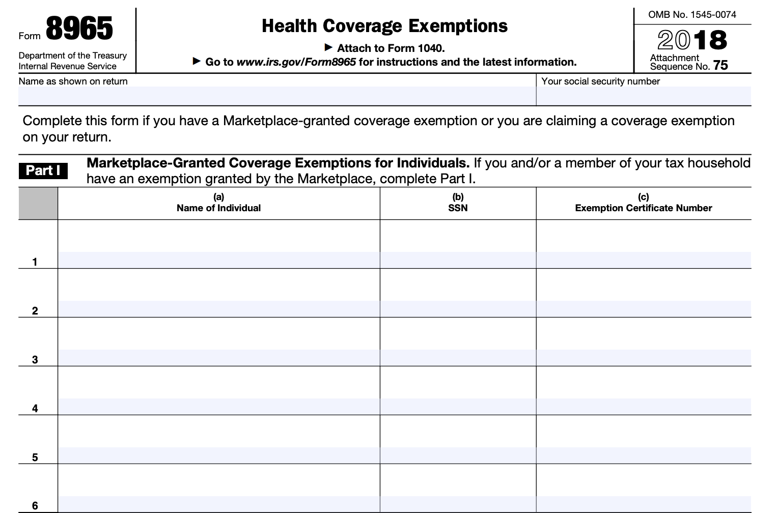 SmartAsset: All About IRS Form 8965