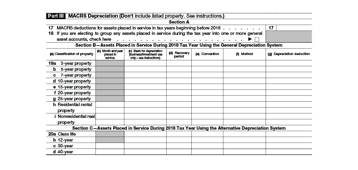 SmartAsset: All About IRS Form 4562