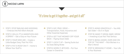 Nicole Lapin: Financial Expert Profile