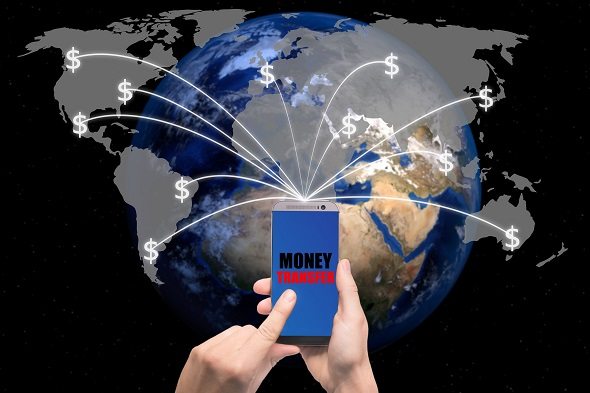 A wire transfer can allow you to move money anywhere in the world.