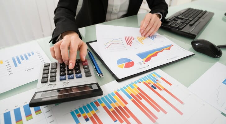 An investor reviewing portfolio growth.