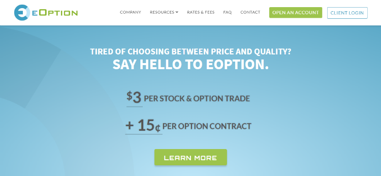 eOption Brokerage Review