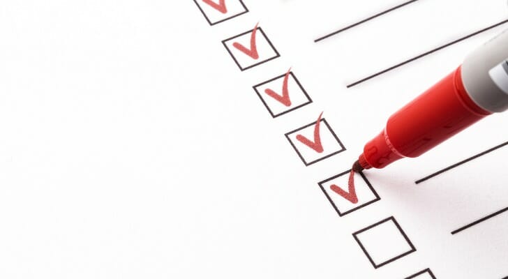 A checklist for SSDI and SSI Benefit amounts and limits.