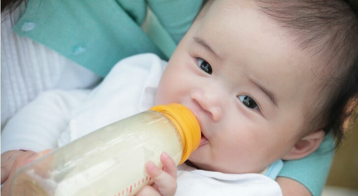 The cost of baby formula in the U.S. has skyrocketed to a range of 54 cents per ounce to $1.15 per ounce.