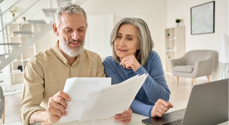 A couple review whether a single life annuity makes sense for their retirement.