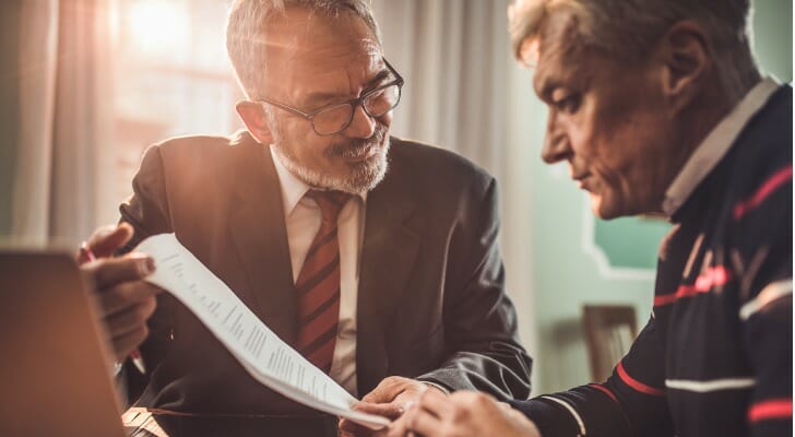 Two advisors discuss the Certified Employee Benefits Specialist designation and requirements.