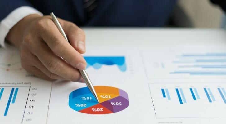 An investor reviewing operating income vs. EBITDA.