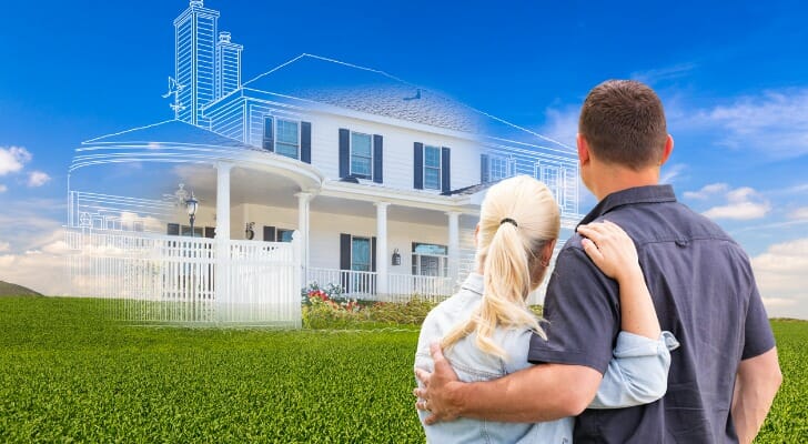 A couple dream of buying a house with cash.