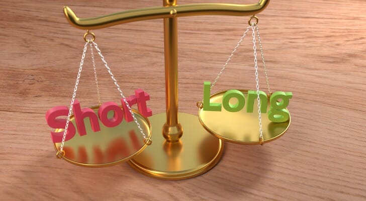 With options trading, you can go long or short.