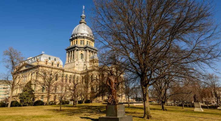 Illinois state capitol.