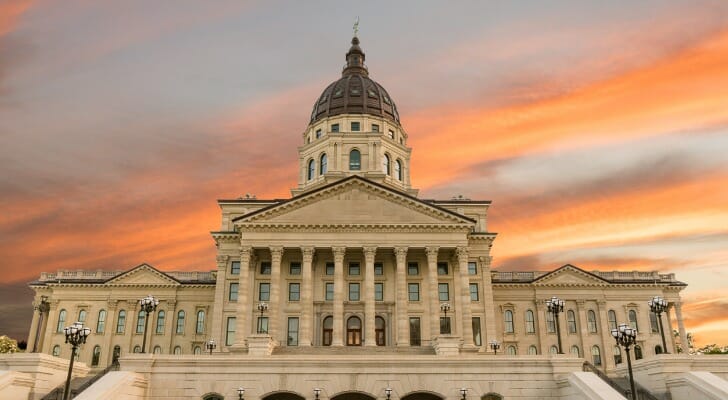 Kansas state capitol building