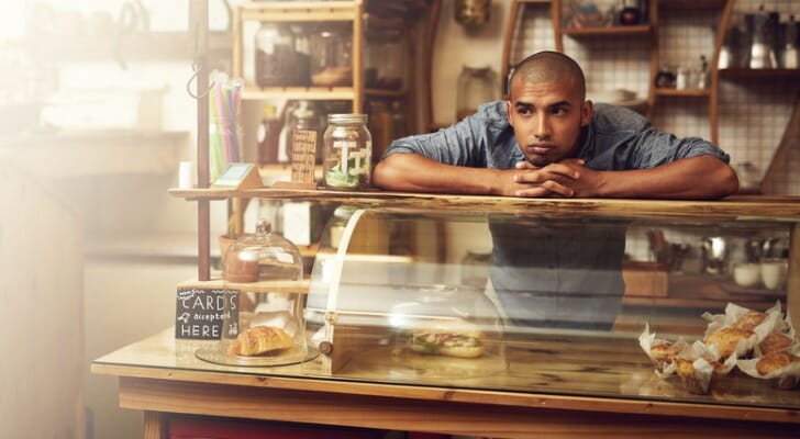 decline in new business applications