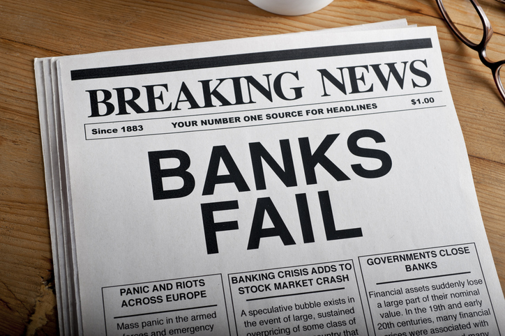 There are different reasons why a bank can fail.