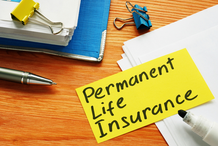 A permanent life insurance form.