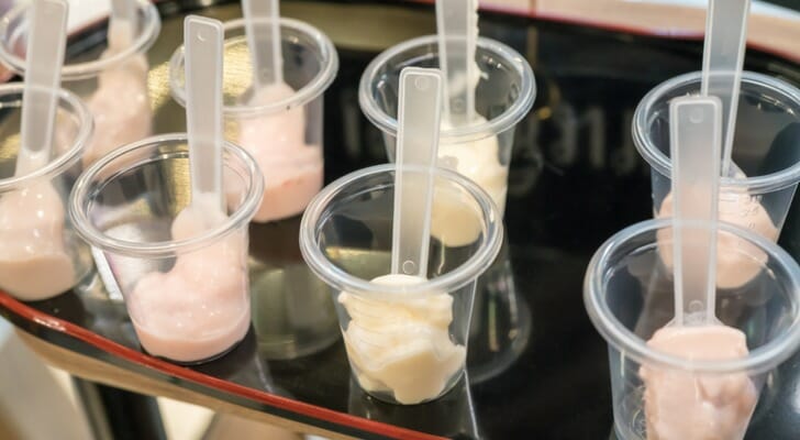 Yogurt samples