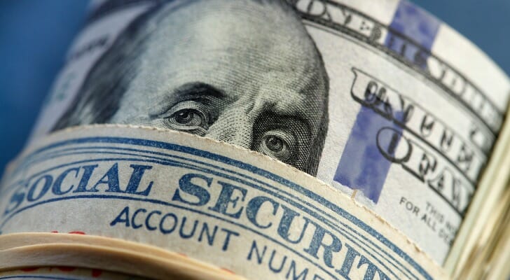 A Social Security card.