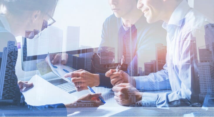 Blend fund managers at work