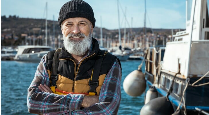 Independent commercial fisherman at the docks