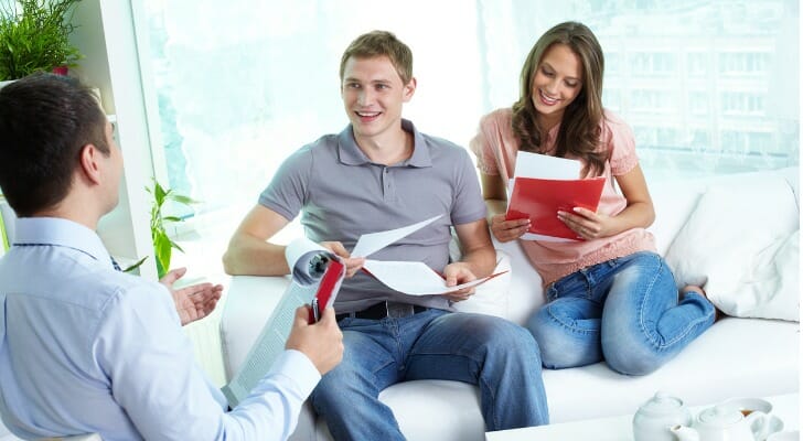 Couple buys life insurance