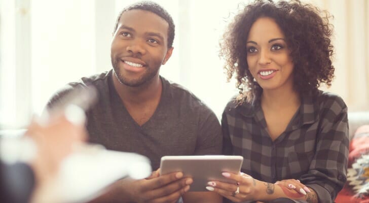 A couple learning about holistic financial planning?