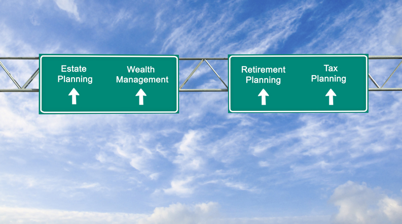 Having substantial assets means lots of planning between retirement planning, tax planning and estate planning.