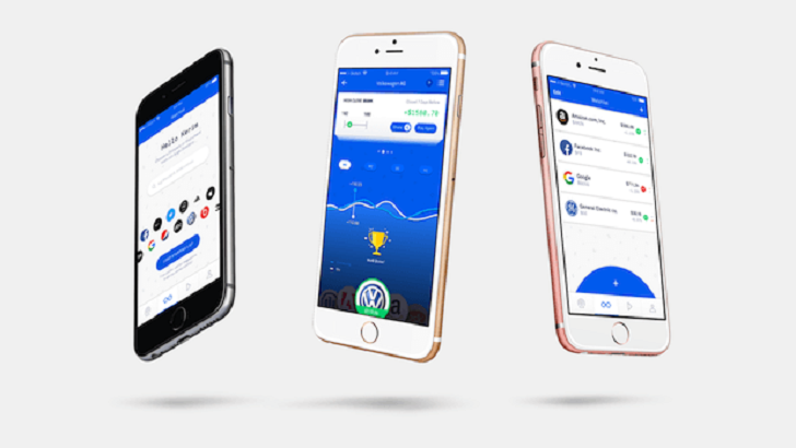 Phones with the Invstr app.