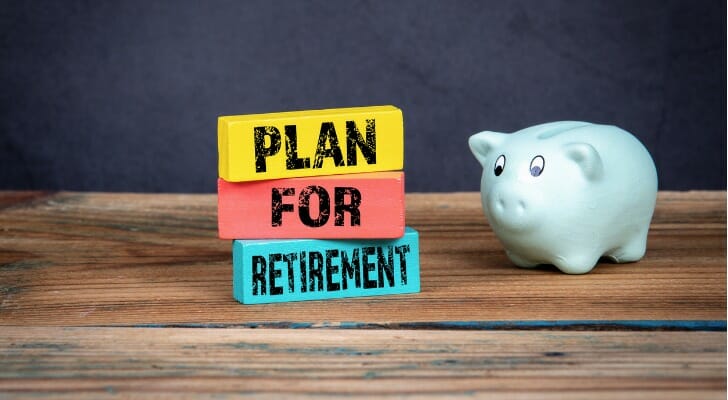"PLAN FOR RETIREMENT" sign
