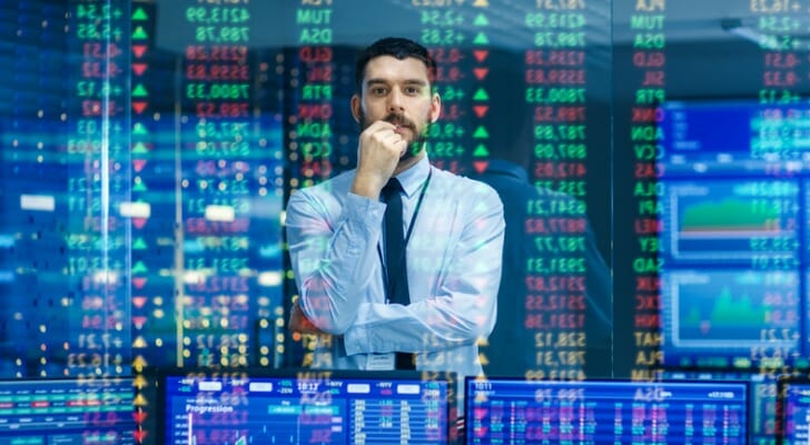 A young male dividend investor