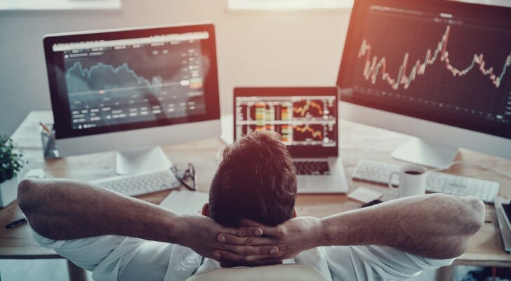 An investor ponders his gains