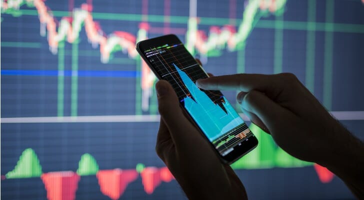 Investor checks his dividend payments.