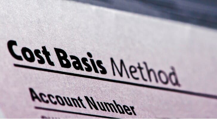 A cost basis report.