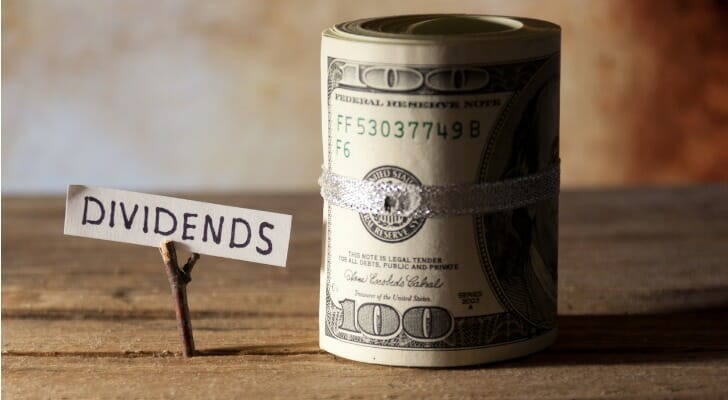 Dividend yield shows dividends as a percentage of a stock’s price.