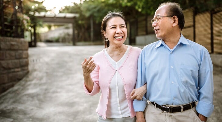 Senior Asian couple