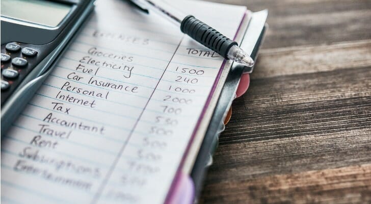 Personal cash-flow worksheet used in pay yourself first budgeting.