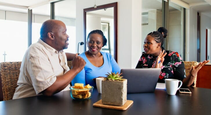 Family doing estate planning