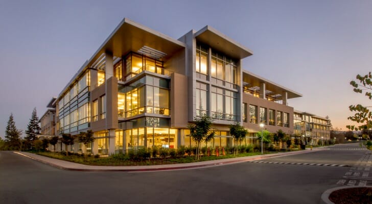 Office building owned by a REIT