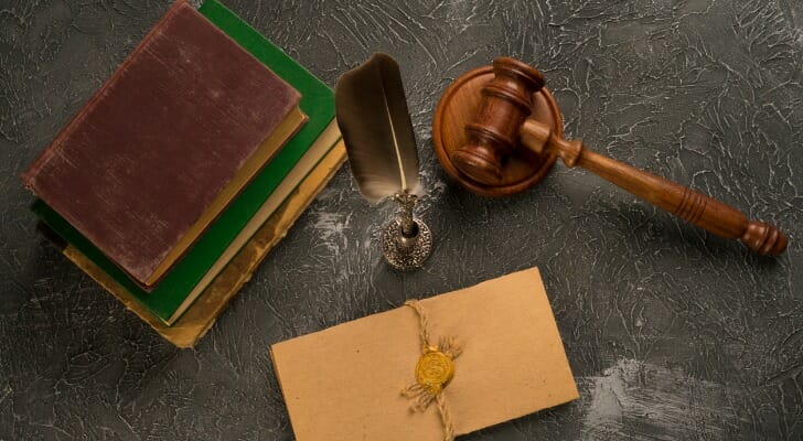 Estate planning documents.