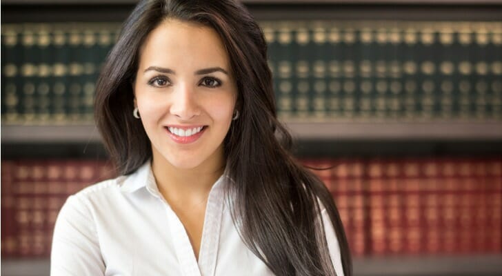 A female administrator of an estate.