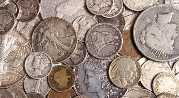 Collection of rare American coins