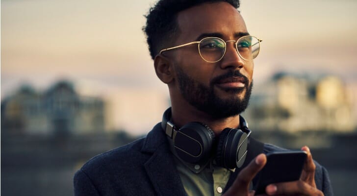 Young black male retail investor