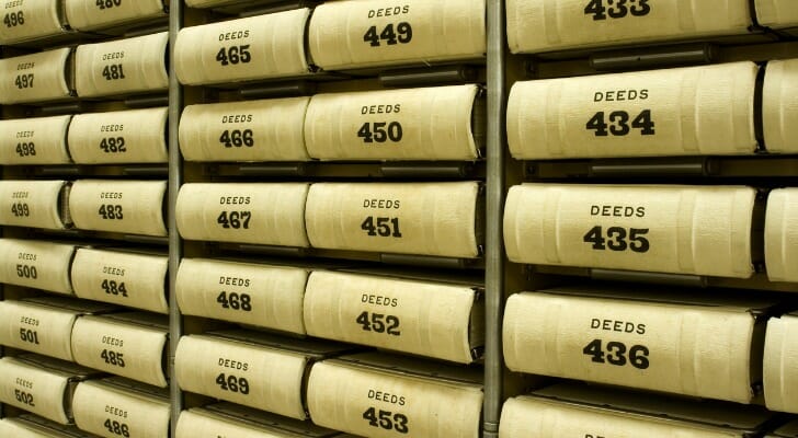 Volumes of bound deeds of trust