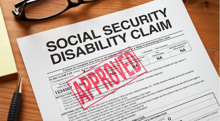 An SSDI claim stamped approved.