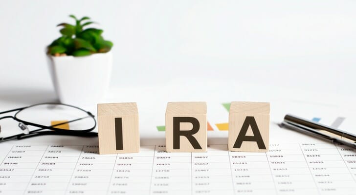 Image shows the blocks spelling out &quot;I-R-A.&quot;