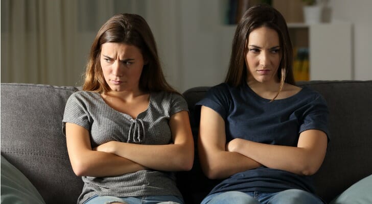 Two sisters in conflict
