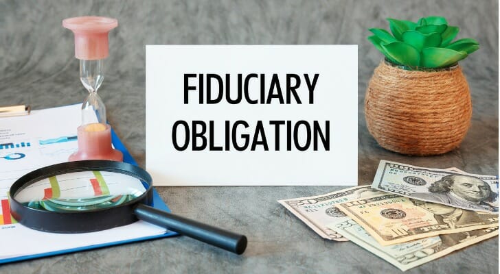 is my financial advisor a fiduciary