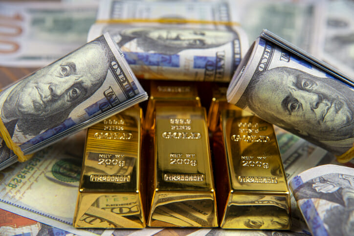 Gold investments can be used to diversify investment portfolios.