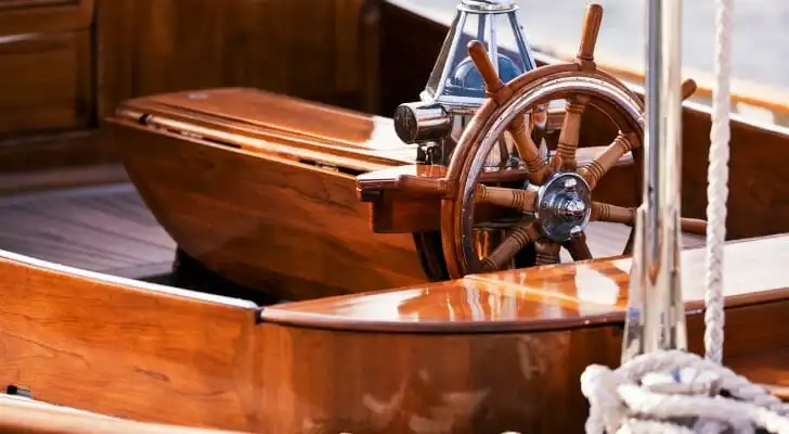 A millionaire's sailboat.