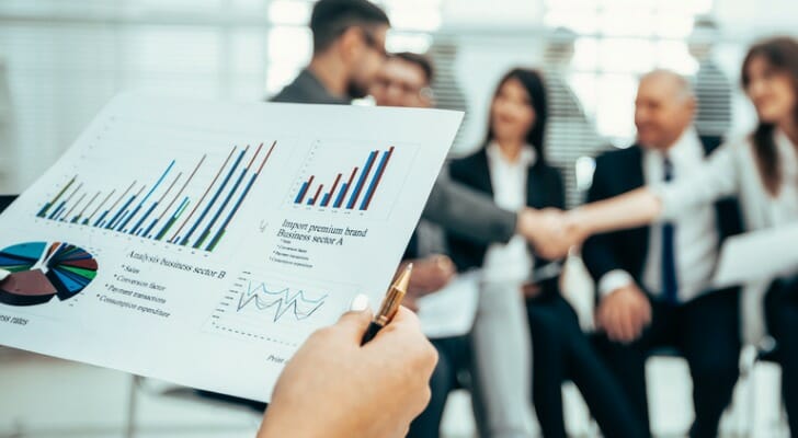 An investor reviewing portfolio progress.