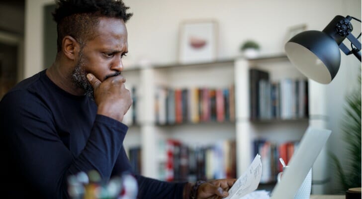 An investor researches how much interest $75,000 earns per year.